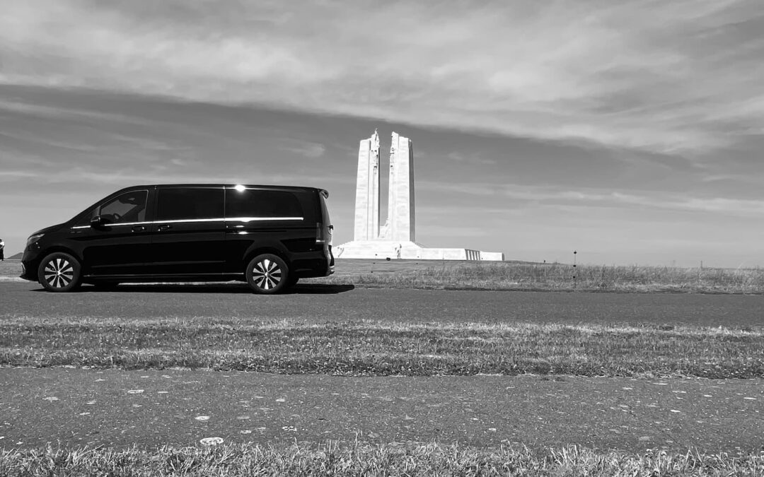 En vadrouille au Mémorial Canadien de Vimy